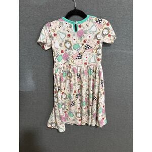 The Twisted Lily | Girl's Alice in Wonderland Collared Dress | 5/6